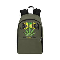 JAMAICA CANNABIS Fabric Backpack for Adult (Model 1659)