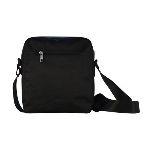 Green Black and Blue Zentangle bag Crossbody Nylon Bags (Model 1633)