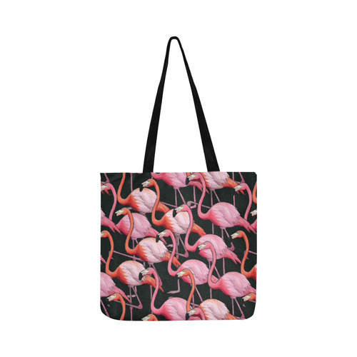 Beautiful Pink Flamingos Summer Pattern Reusable Shopping Bag Model 1660 (Two sides)