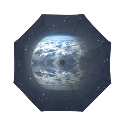 blue planet Auto-Foldable Umbrella (Model U04)