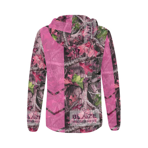 Opening Day All Over Print Full Zip Hoodie for Women (Model H14)