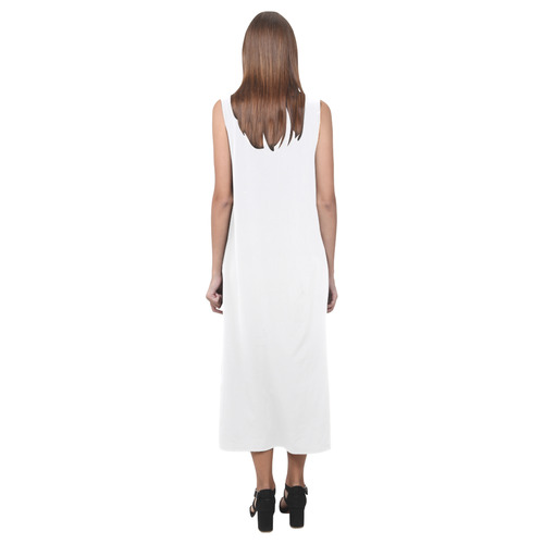 sitre haim copyright Phaedra Sleeveless Open Fork Long Dress (Model D08)