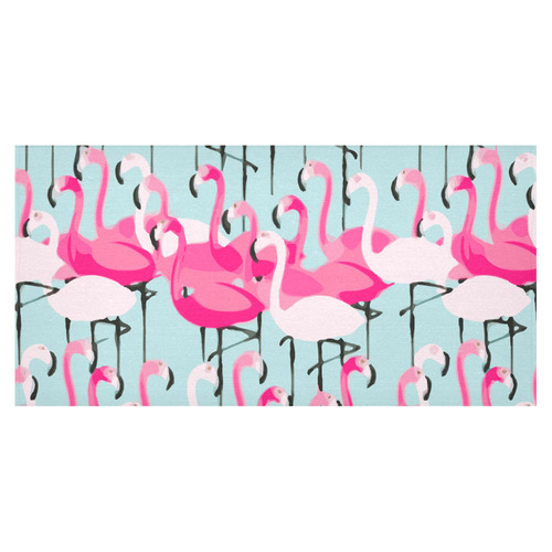 Pink Flamingo Pink Flamingos Cotton Linen Tablecloth 60"x120"