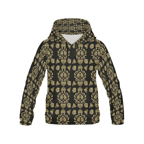 damask All Over Print Hoodie for Men (USA Size) (Model H13)