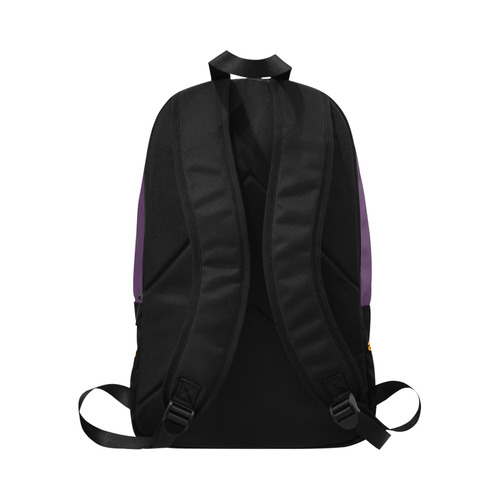 CANNABIS AUBERGINE Fabric Backpack for Adult (Model 1659)