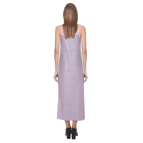 Protection-Jerusalem by love-Sitre Haim V-Neck Open Fork Long Dress(Model D18)