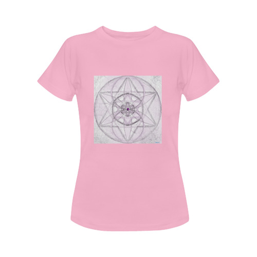 Protection- transcendental love by Sitre haim Women's Classic T-Shirt (Model T17）