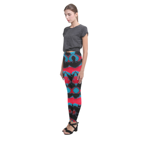 Tessellation Abstractica Mosaic 1 Cassandra Women's Leggings (Model L01)