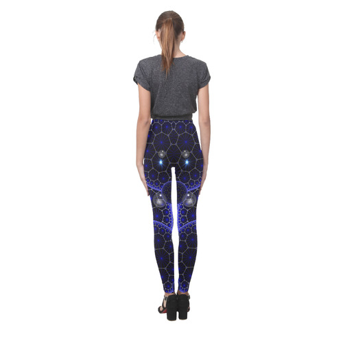 winter moon 1 Cassandra Women's Leggings (Model L01)