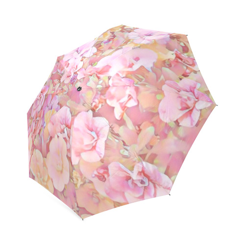 Lovely Floral 36A by FeelGood Foldable Umbrella (Model U01)