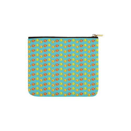 Fish Pattern Carry-All Pouch 6''x5''
