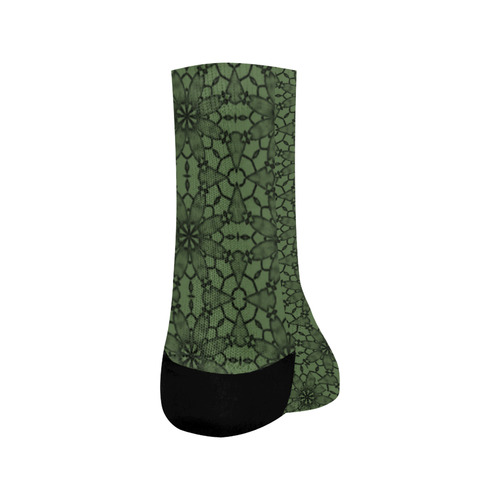 Kale Lace Crew Socks