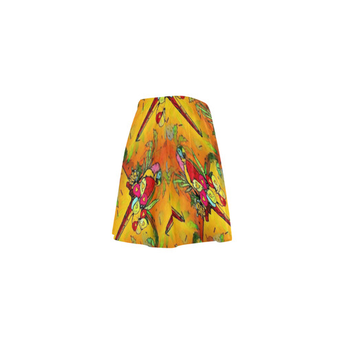 Paradies Bird by Nico Bielow Mini Skating Skirt (Model D36)