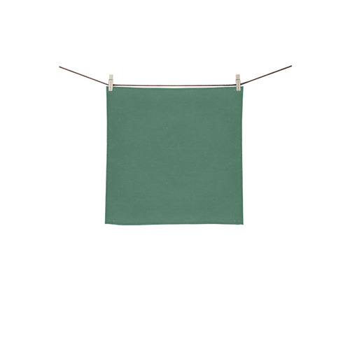 Foliage Green Square Towel 13“x13”