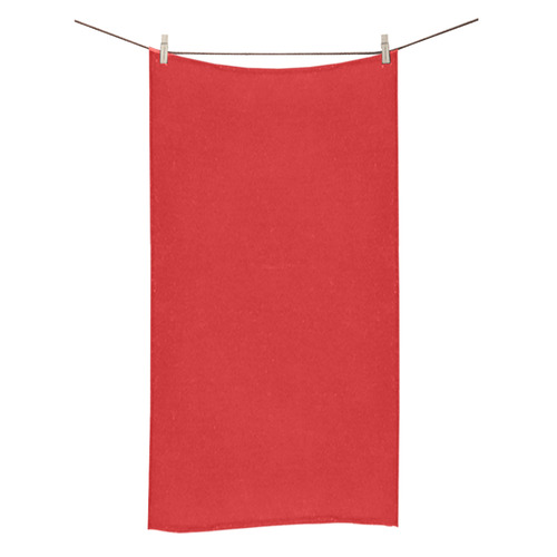 Fiery Red Bath Towel 30"x56"