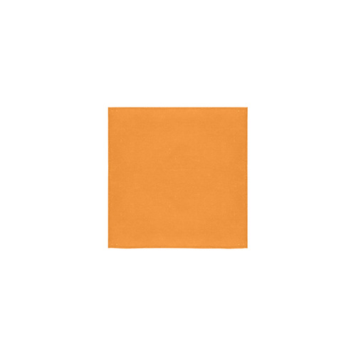 Flame Orange Square Towel 13“x13”