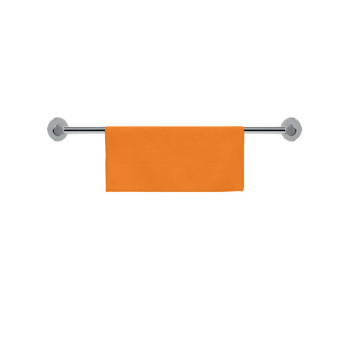 Orange Popsicle Square Towel 13“x13”