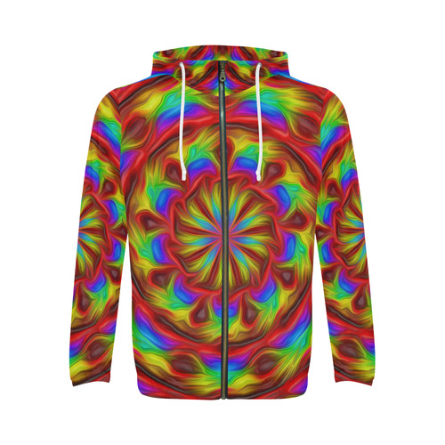 sd jhutzl All Over Print Full Zip Hoodie for Men (Model H14)