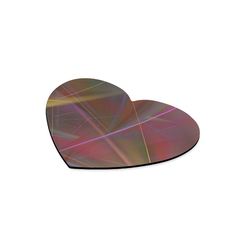 80sraveparty Heart-shaped Mousepad