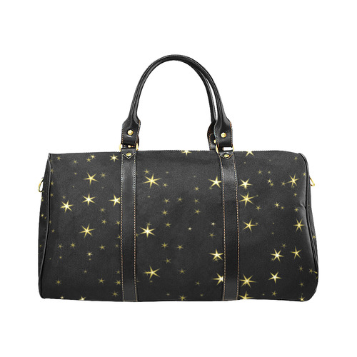 Awesome allover Stars 02A by FeelGood New Waterproof Travel Bag/Large (Model 1639)
