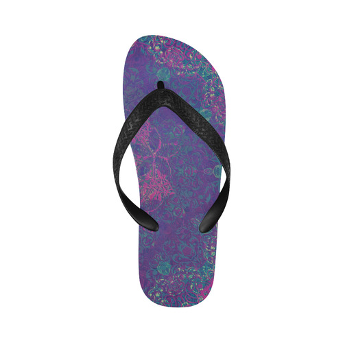 magic mandala Flip Flops for Men/Women (Model 040)