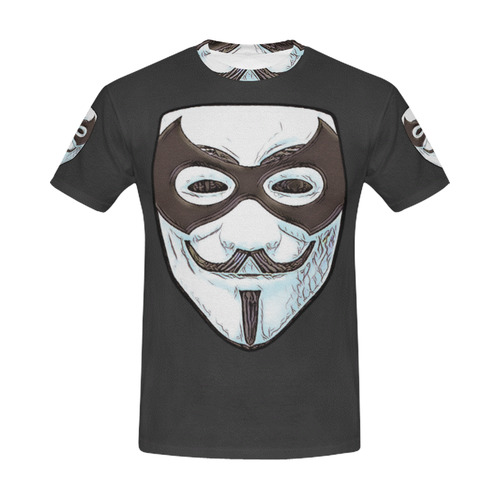 ANONYMOUS All Over Print T-Shirt for Men (USA Size) (Model T40)