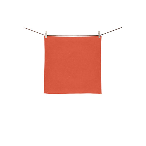 Tangerine Tango Square Towel 13“x13”