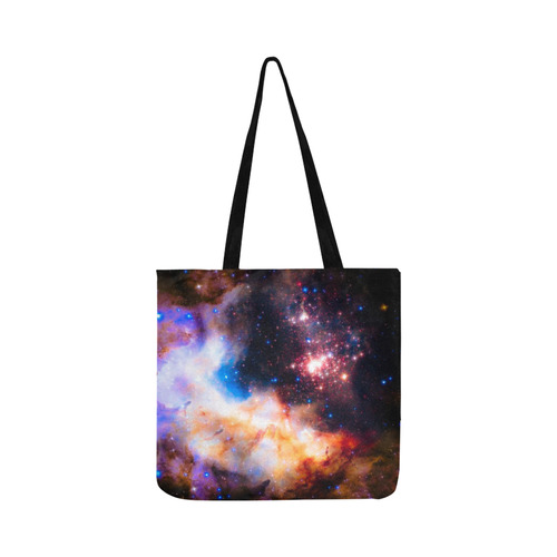 Splendid Galaxy Star Galaxies Reusable Shopping Bag Model 1660 (Two sides)