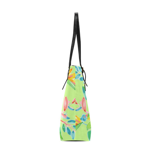 Summer Tropical Pineapple Fruit Floral Euramerican Tote Bag/Small (Model 1655)