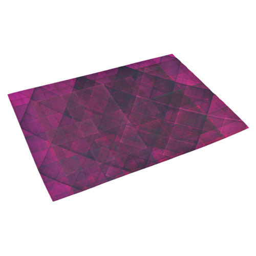 pinkpunkplaid Azalea Doormat 30" x 18" (Sponge Material)