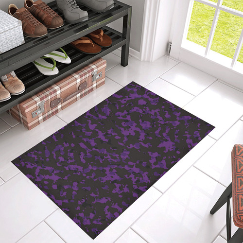 darkpurplecamo Azalea Doormat 30" x 18" (Sponge Material)