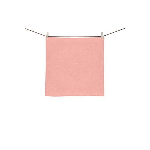 Apricot Blush Square Towel 13“x13”
