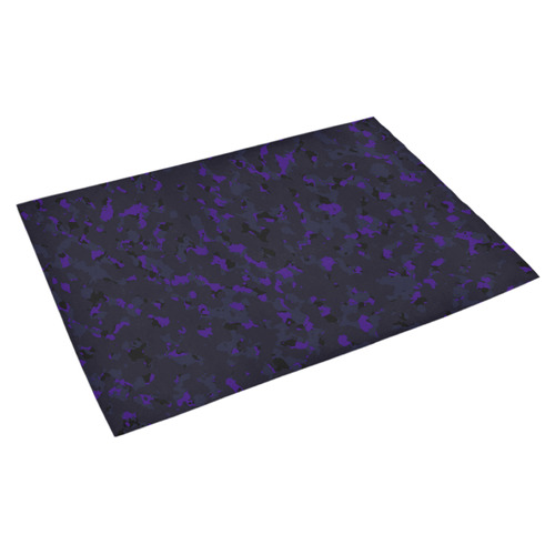 darkpurplecamo1 Azalea Doormat 30" x 18" (Sponge Material)