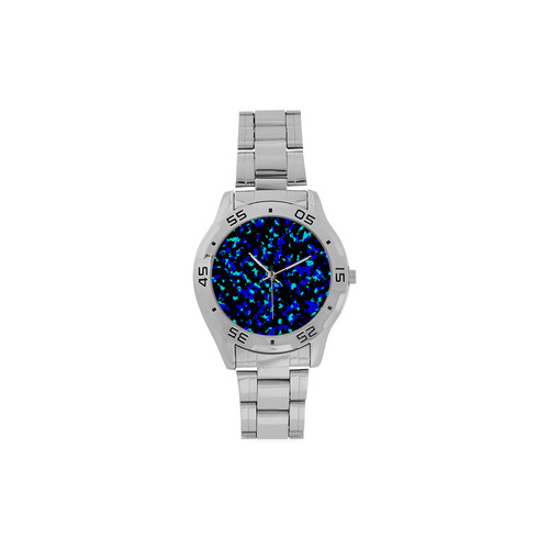 bluecamo1 Men's Stainless Steel Analog Watch(Model 108)
