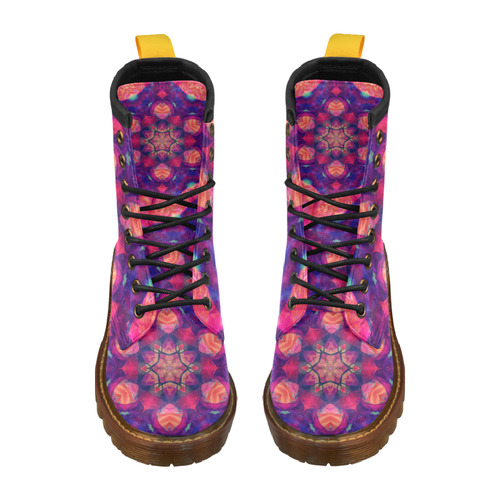 mandala High Grade PU Leather Martin Boots For Women Model 402H