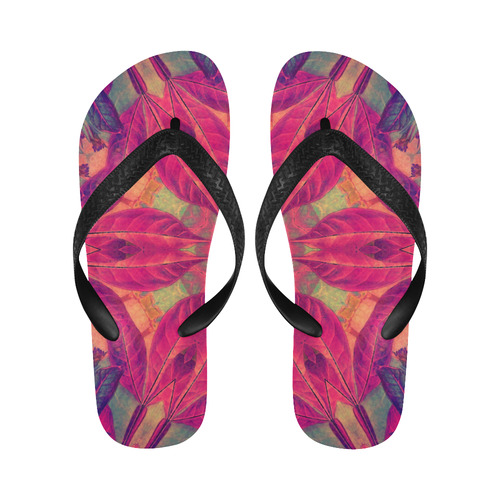 mandala Flip Flops for Men/Women (Model 040)