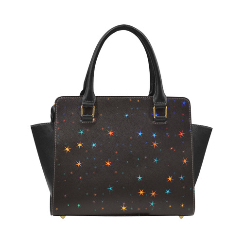 Awesome allover Stars 02E by FeelGood Classic Shoulder Handbag (Model 1653)