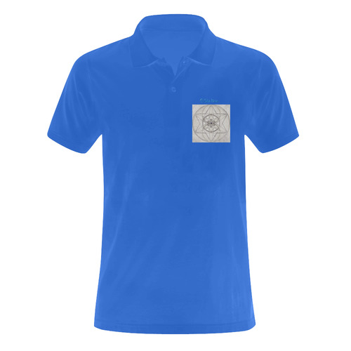 protection through fundamental mineral energy Men's Polo Shirt (Model T24)