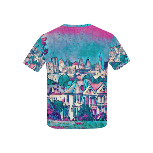 Impressive Travel -San Francisco 2 by JamColors Kids' All Over Print T-shirt (USA Size) (Model T40)