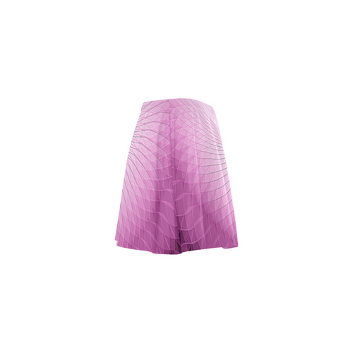 Pink Plafond Mini Skating Skirt (Model D36)