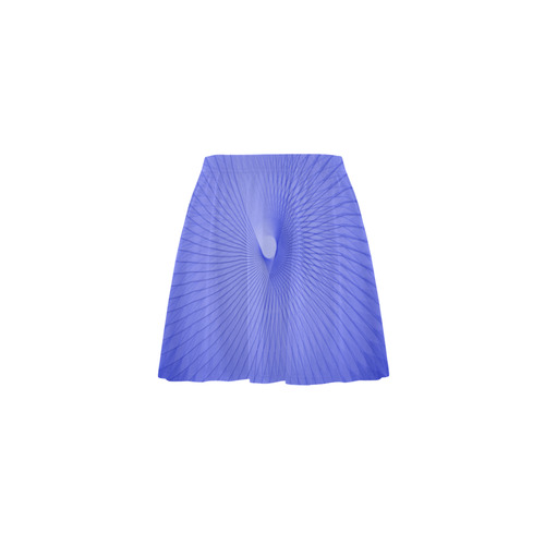 Blue Plafond Mini Skating Skirt (Model D36)