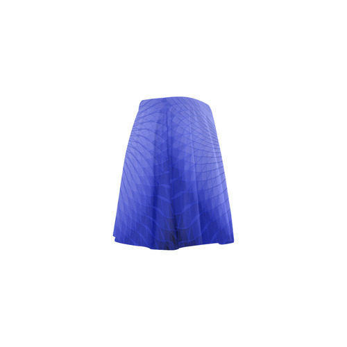 Blue Plafond Mini Skating Skirt (Model D36)