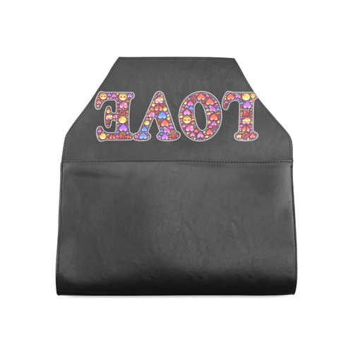 Emoji Love Clutch Bag (Model 1630)