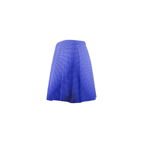 Blue Plafond Mini Skating Skirt (Model D36)