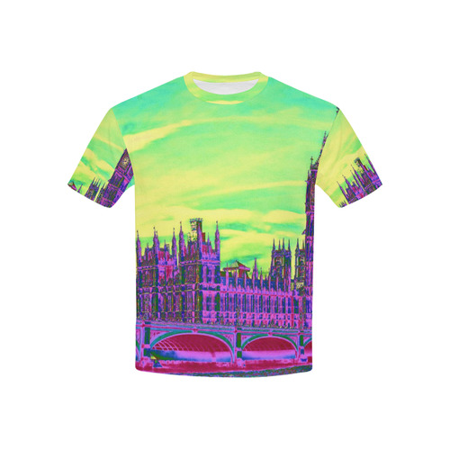Impressive Travel - London by JamColors Kids' All Over Print T-shirt (USA Size) (Model T40)