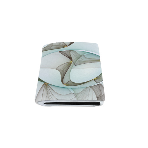 Abstract Modern Turquoise Brown Gold Elegance Blanket 50"x60"