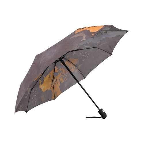 world map Auto-Foldable Umbrella (Model U04)