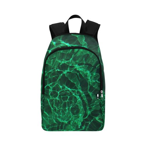 the green dive Fabric Backpack for Adult (Model 1659)