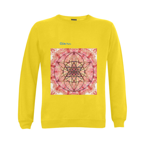 protection- vitality and awakening by Sitre haim Gildan Crewneck Sweatshirt(NEW) (Model H01)