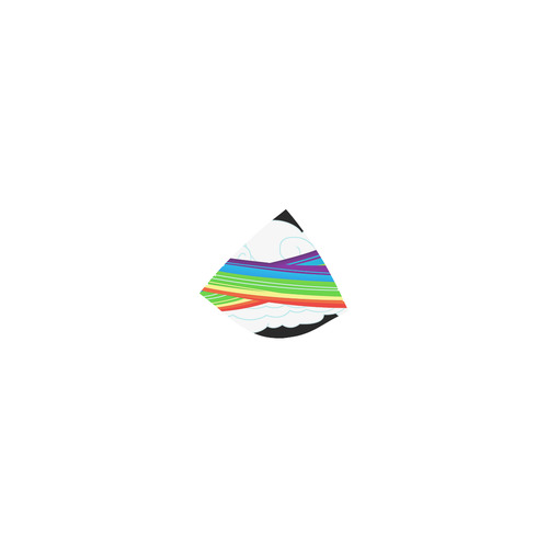 flying with rainbow dash Custom Bikini Swimsuit (Model S01)